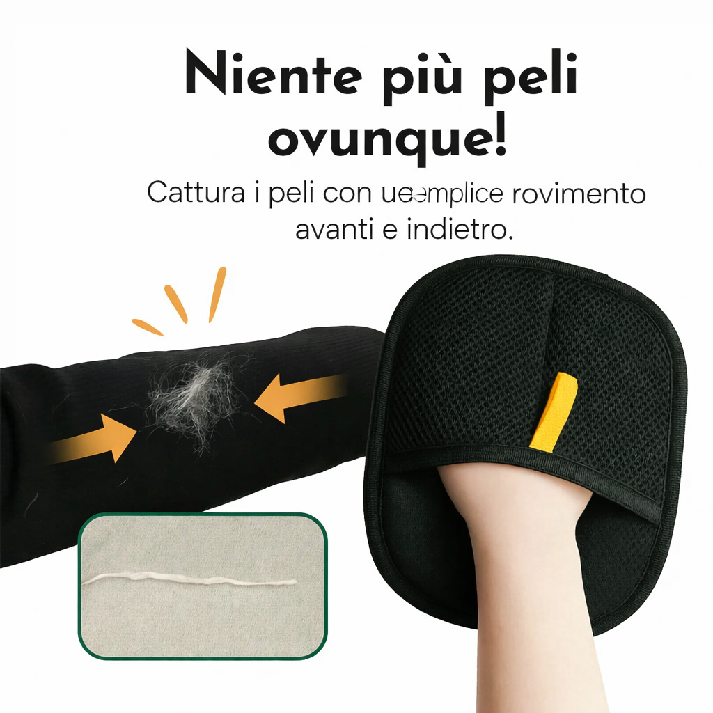 PetClean™: addio ai peli degli animali!