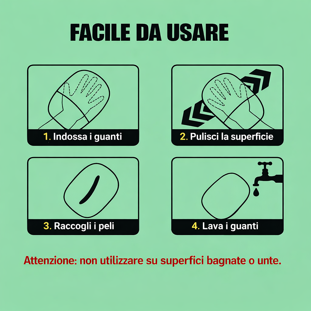 PetClean™: addio ai peli degli animali!